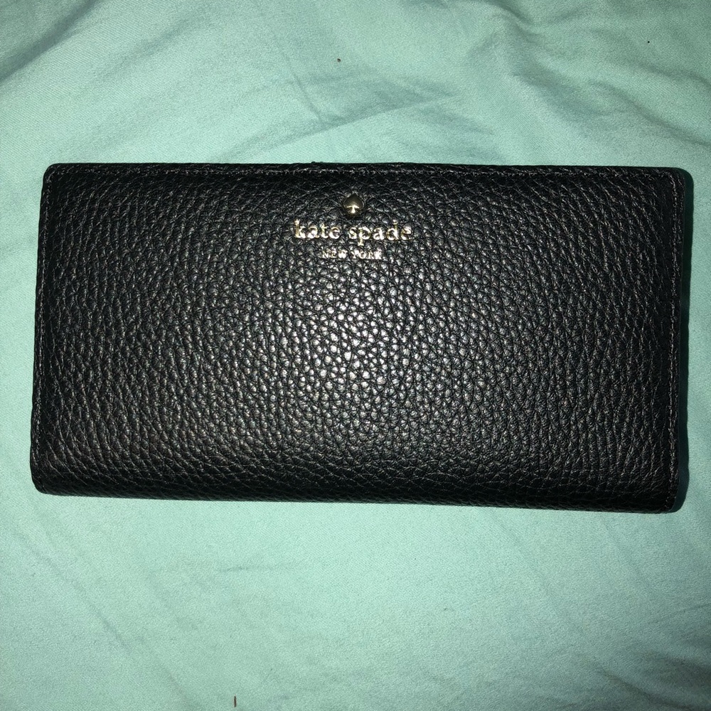Kate Spade black wallet